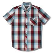 View Item Ben Sherman Mod Fit S/S Button Down Big Check Shirt Red White Blue
